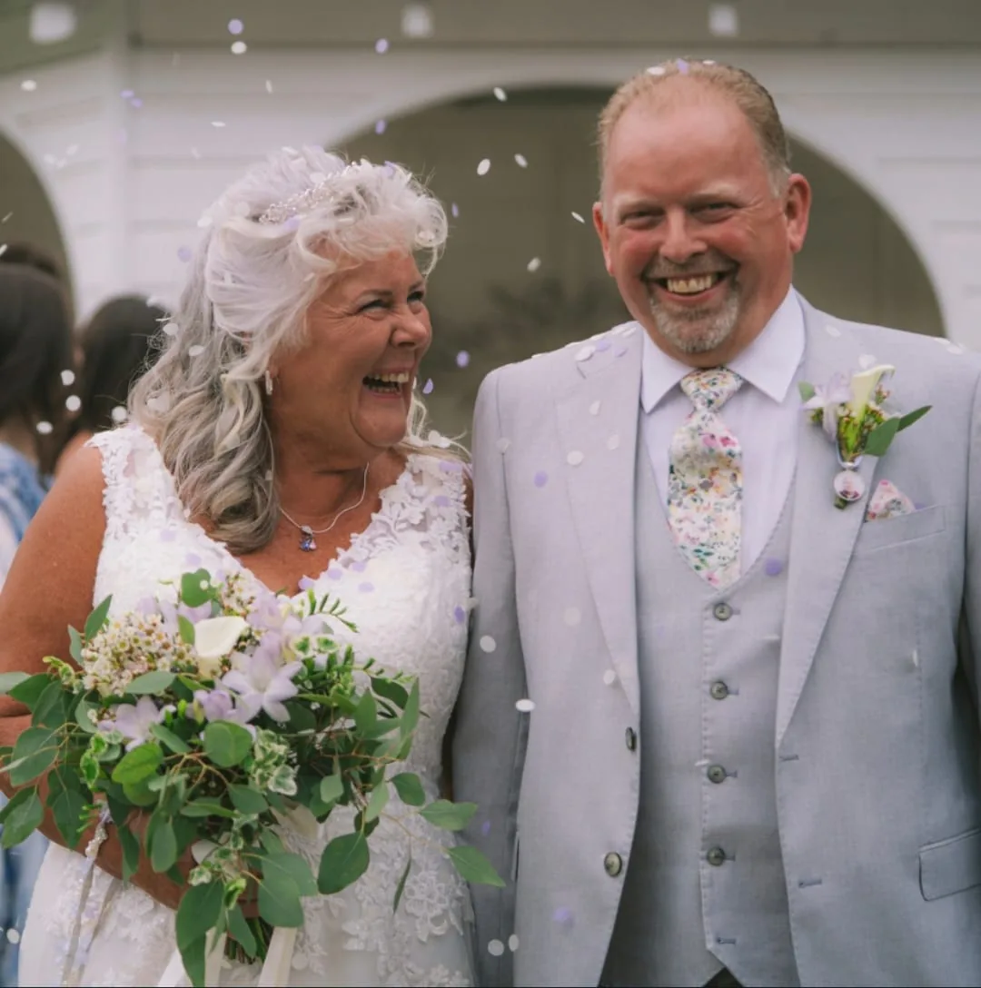 Wedding suits hired from Scotney’s of London Road