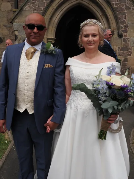 Wedding suits hired from Scotney’s of London Road