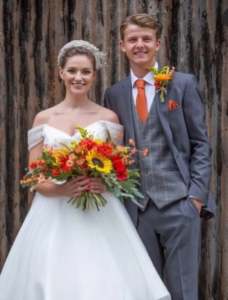 Wedding suits hired from Scotney’s of London Road