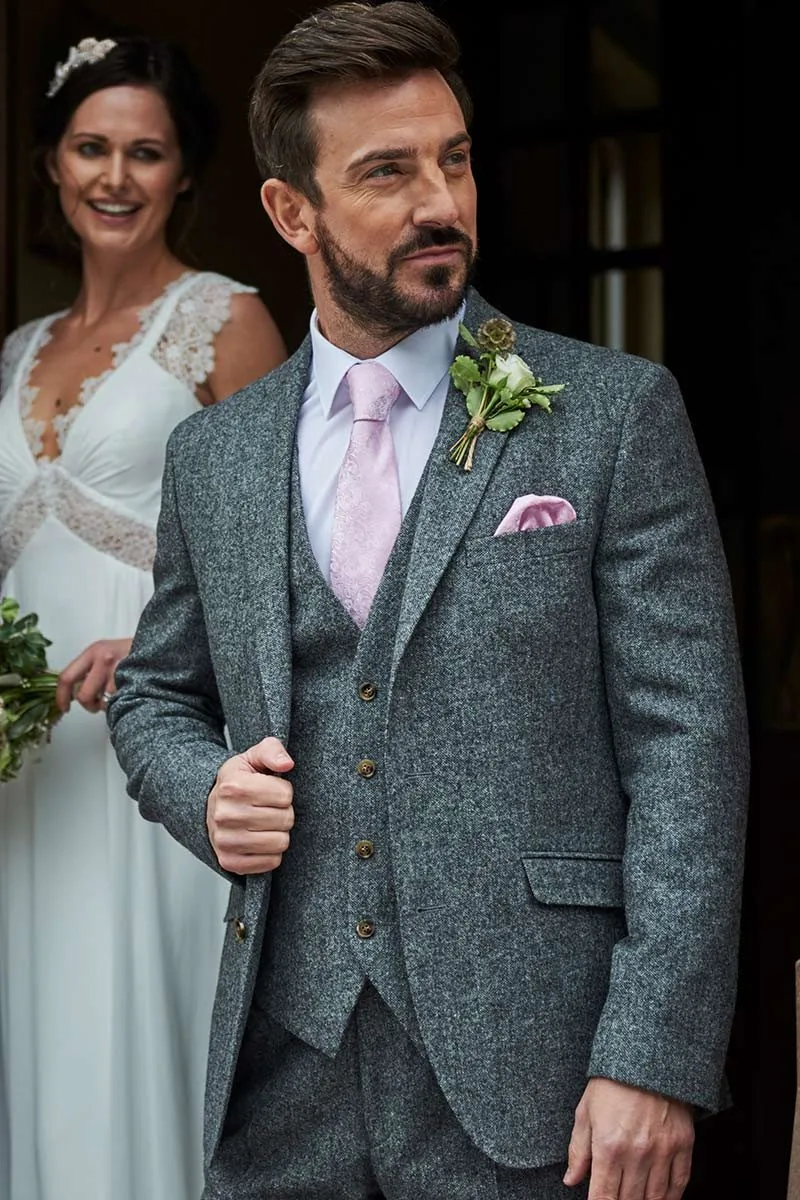 Wedding suits hired from Scotney’s of London Road