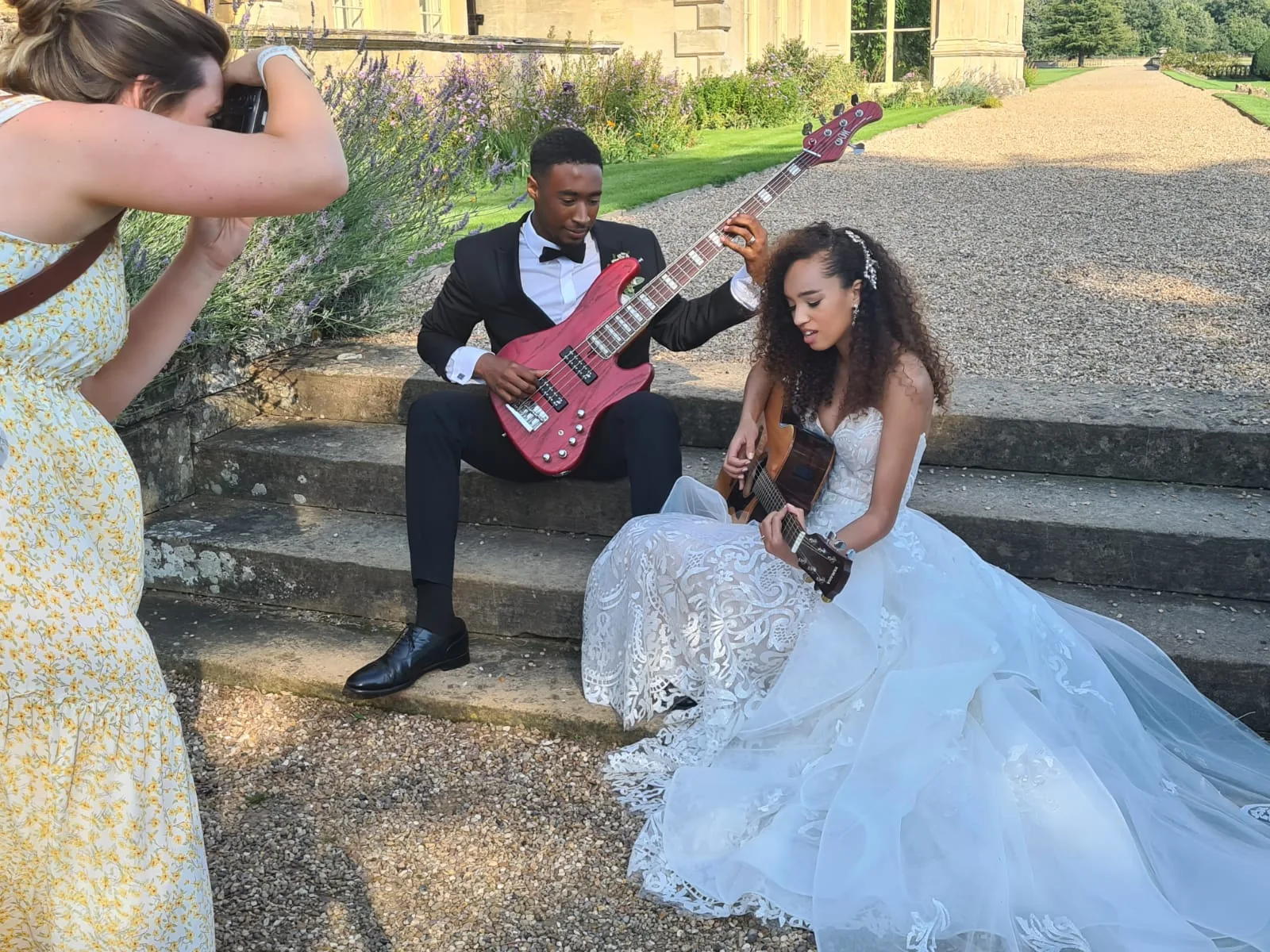 Wedding suits hired from Scotney’s of London Road