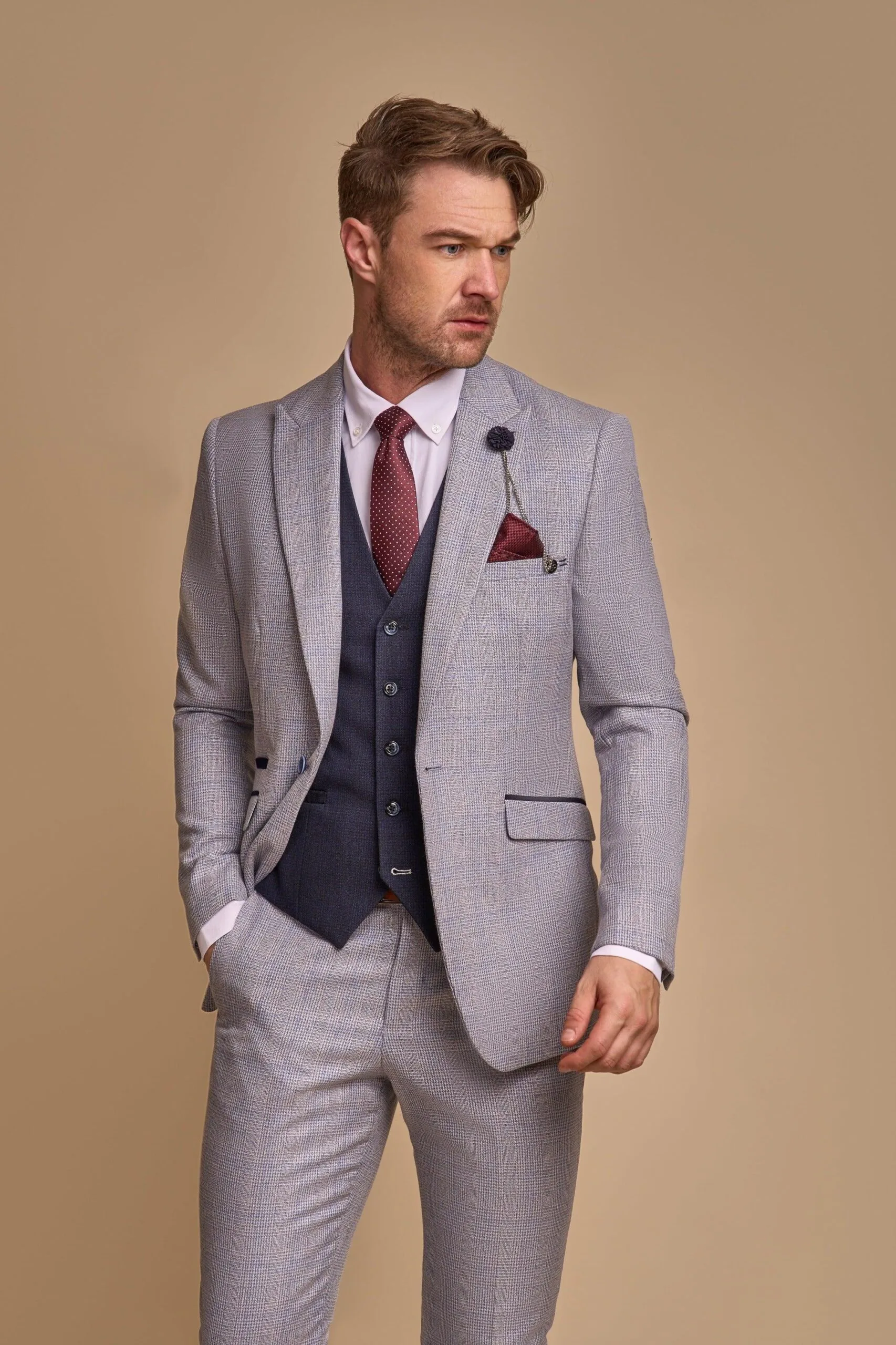 Wedding suits hired from Scotney’s of London Road