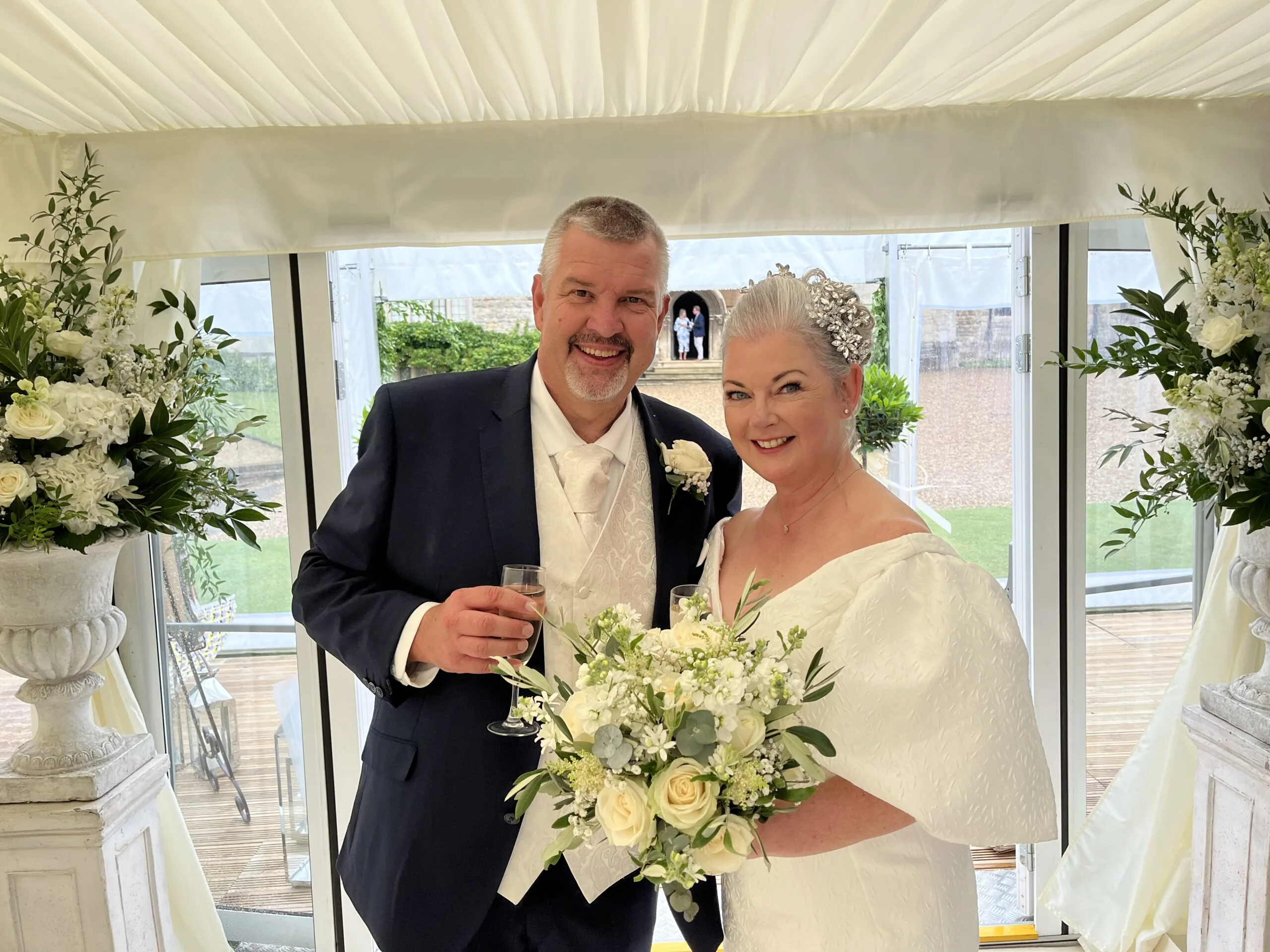 Wedding suits hired from Scotney’s of London Road