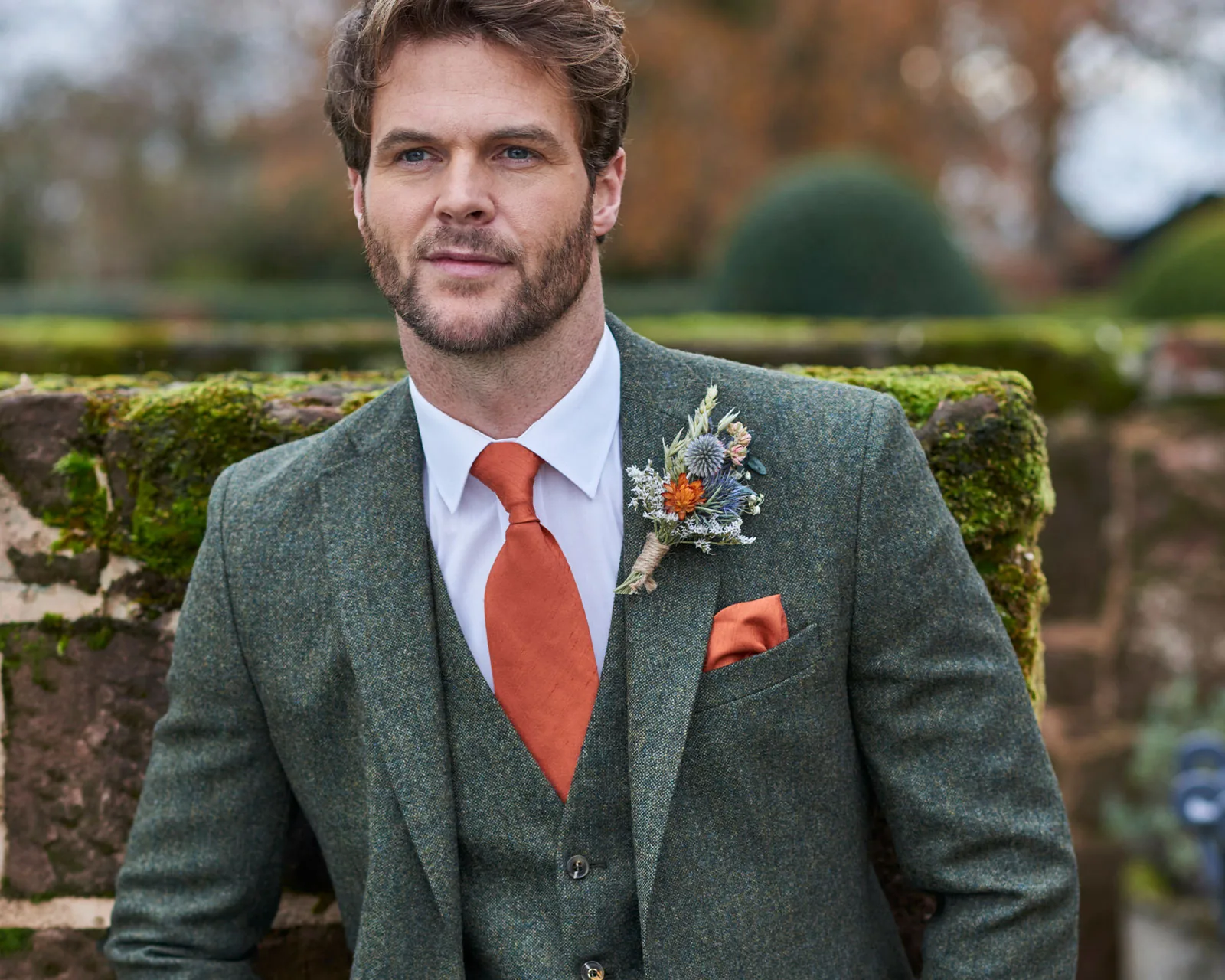 Wedding suits hired from Scotney’s of London Road