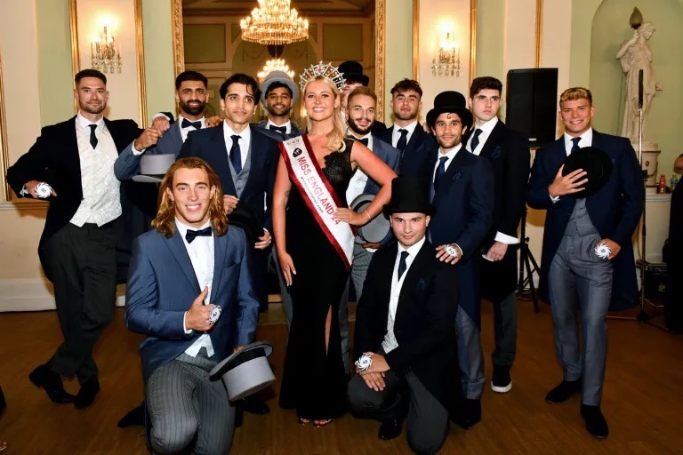 Mr England finalists in suits from Scotney’s of London Road