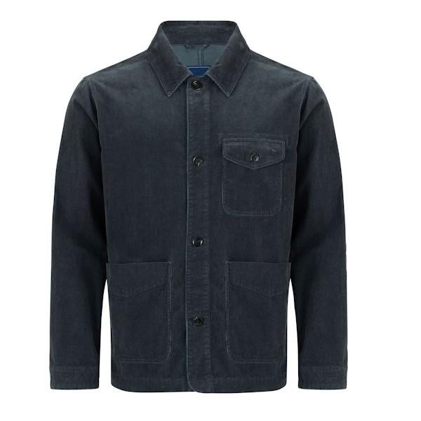 DG's Drifter charcoal corduroy jacket with patch pockets
